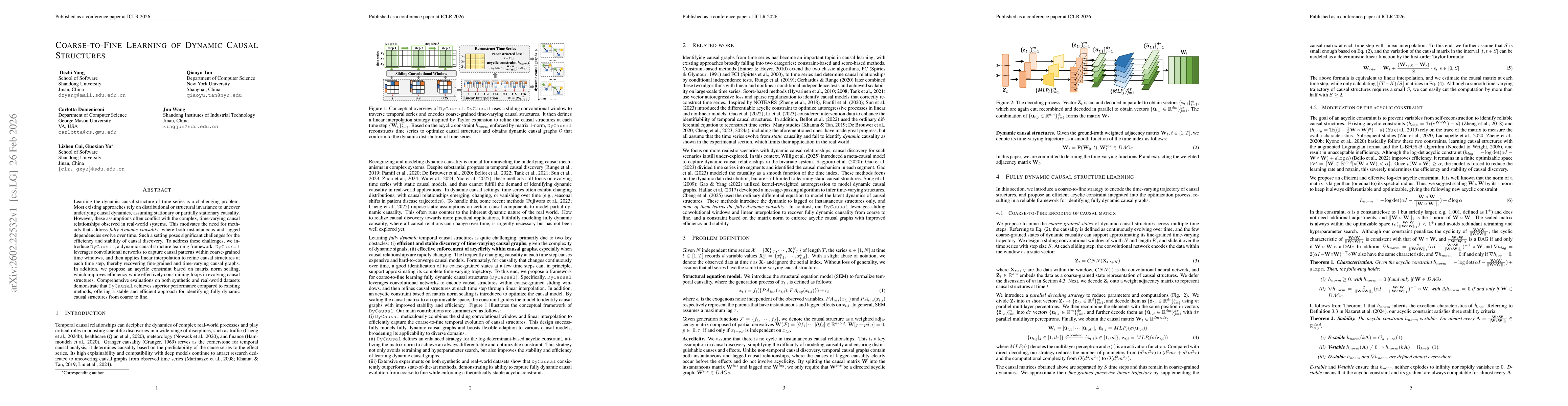 Thumbnail for Coarse-to-Fine Learning of Dynamic Causal Structures