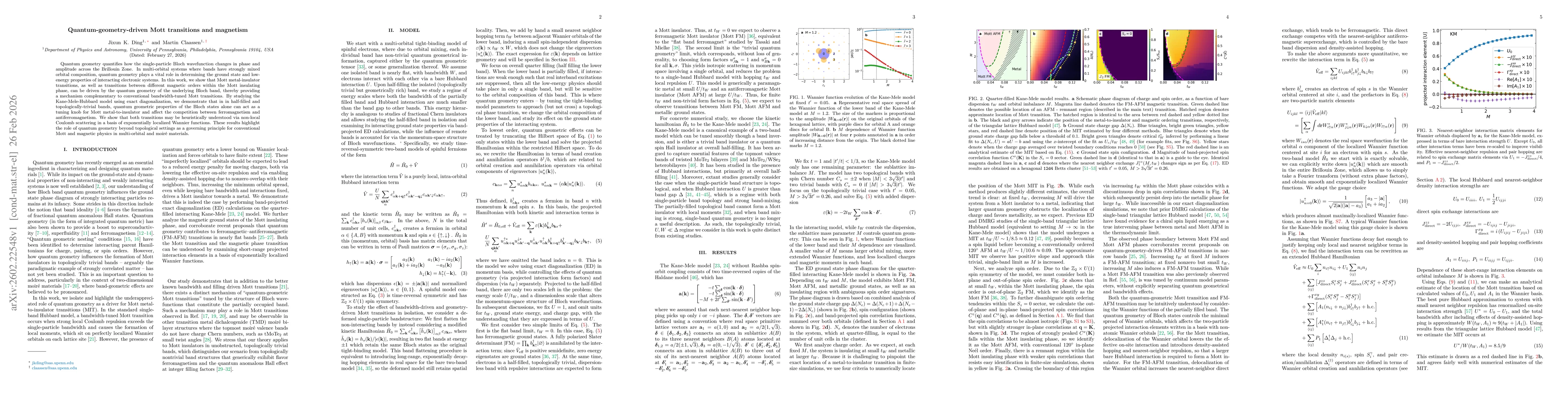 Thumbnail for Quantum-geometry-driven Mott transitions and magnetism