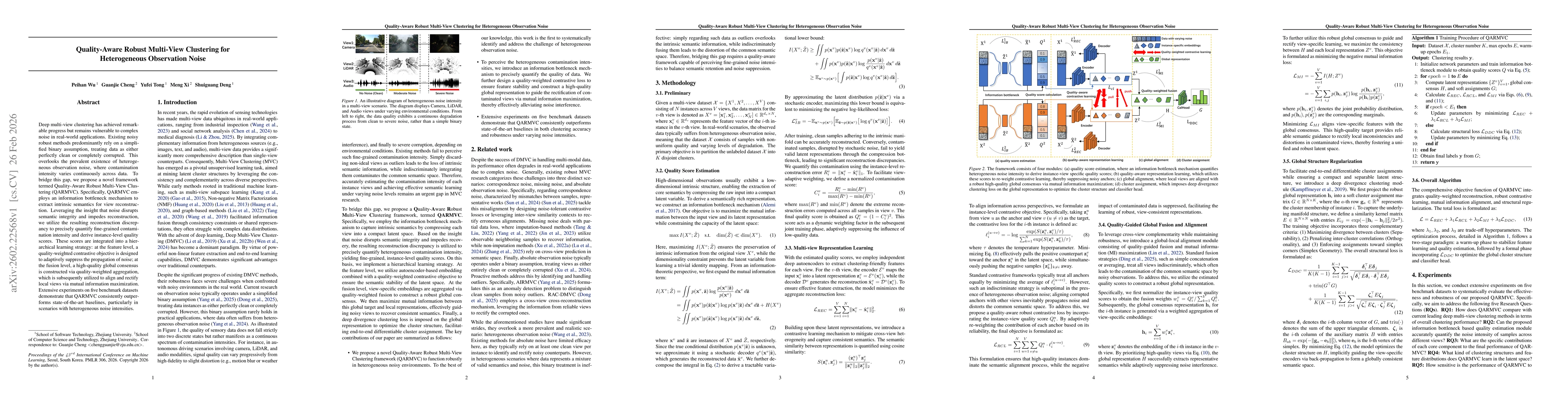 Thumbnail for Quality-Aware Robust Multi-View Clustering for Heterogeneous Observation Noise