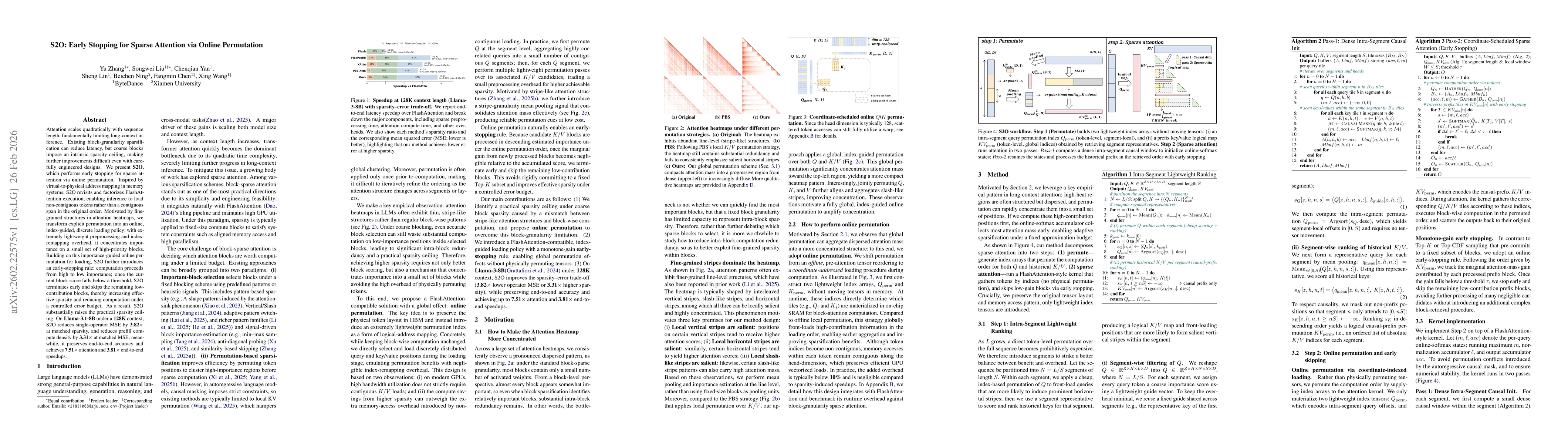 Thumbnail for S2O: Early Stopping for Sparse Attention via Online Permutation