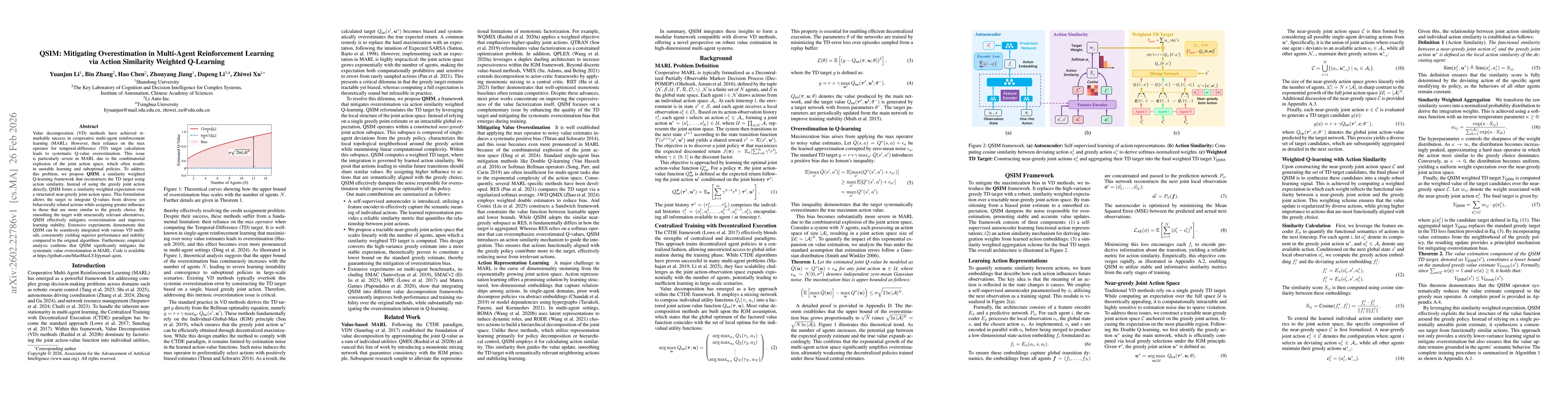 Thumbnail for QSIM: Mitigating Overestimation in Multi-Agent Reinforcement Learning via Action Similarity Weighted Q-Learning