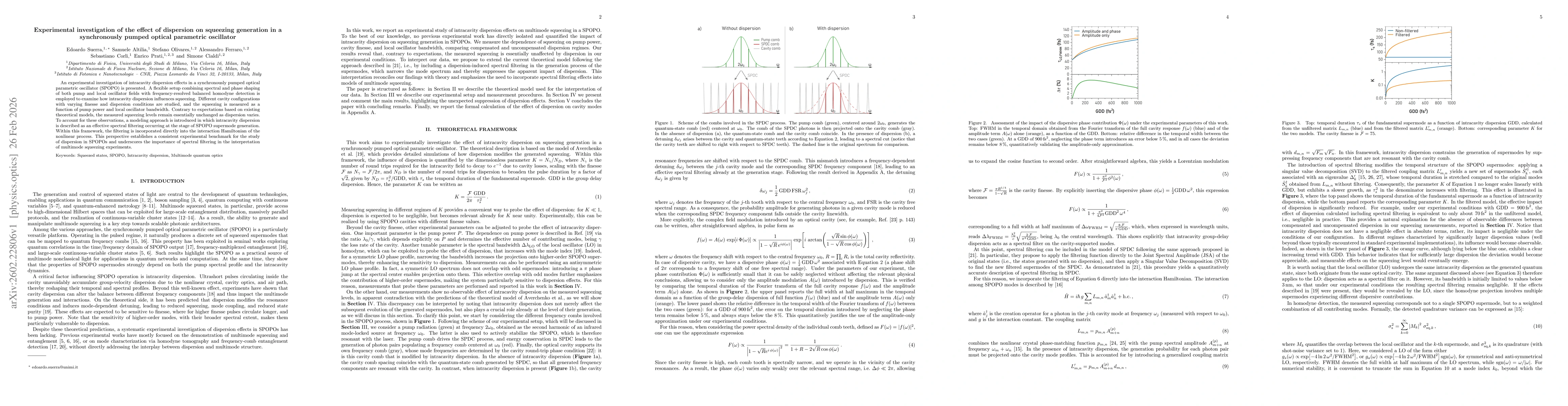 Thumbnail for Experimental investigation of the effect of dispersion on squeezing generation in a synchronously pumped optical parametric oscillator