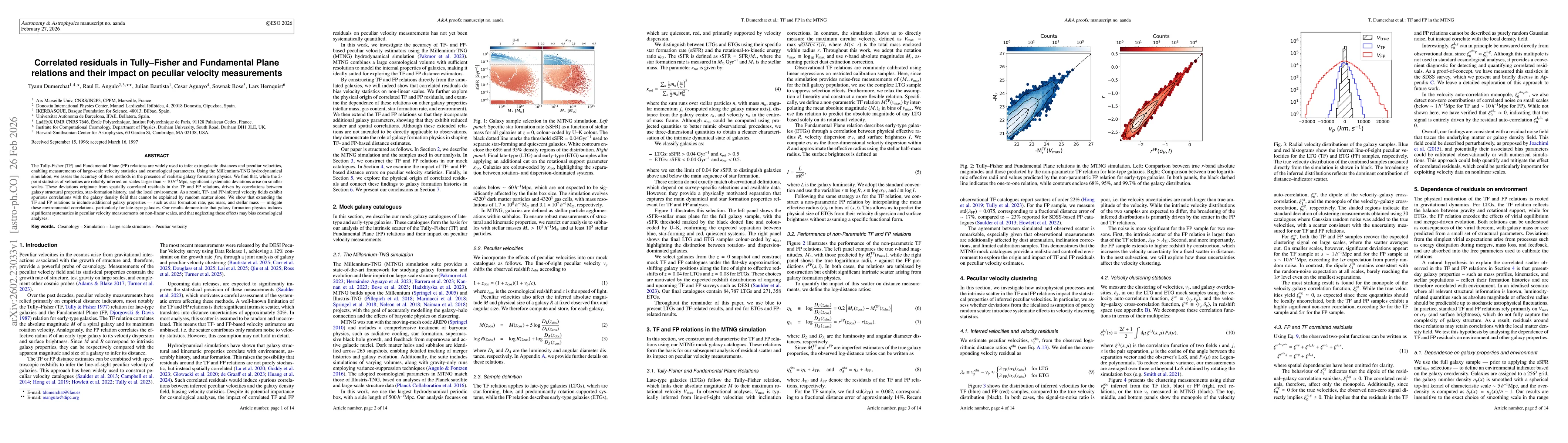 Thumbnail for Correlated residuals in Tully-Fisher and Fundamental Plane relations and their impact on peculiar velocity measurements