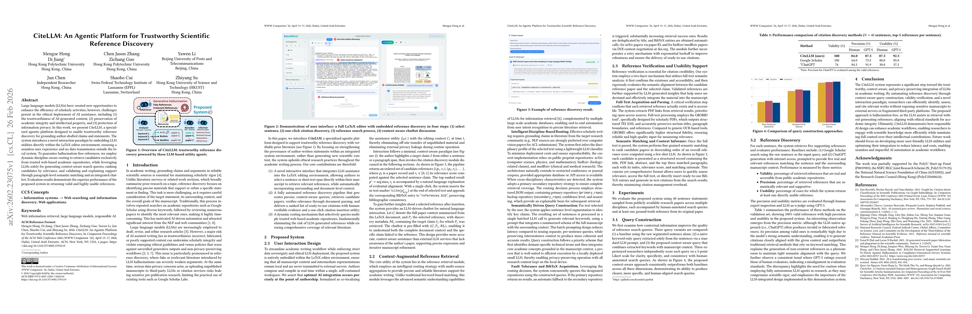 Thumbnail for CiteLLM: An Agentic Platform for Trustworthy Scientific Reference Discovery
