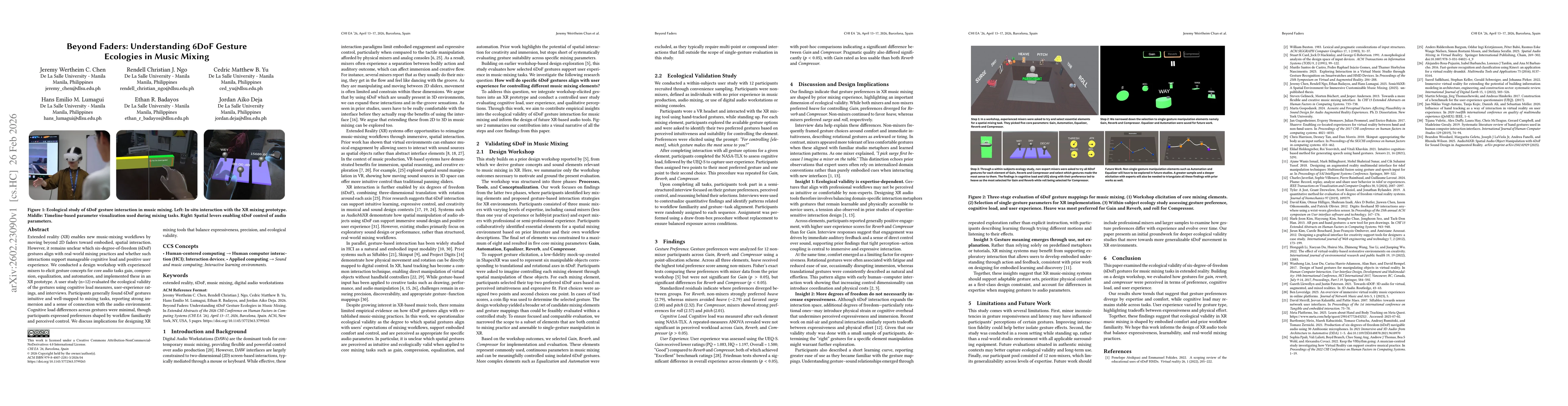 Thumbnail for Beyond Faders: Understanding 6DoF Gesture Ecologies in Music Mixing