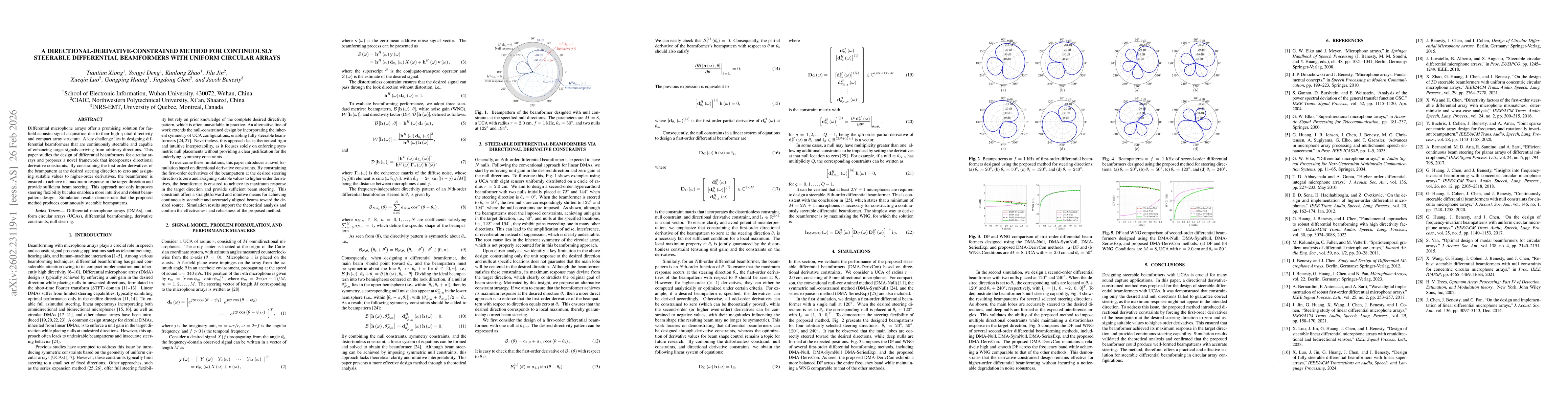 Thumbnail for A Directional-Derivative-Constrained Method for Continuously Steerable Differential Beamformers with Uniform Circular Arrays