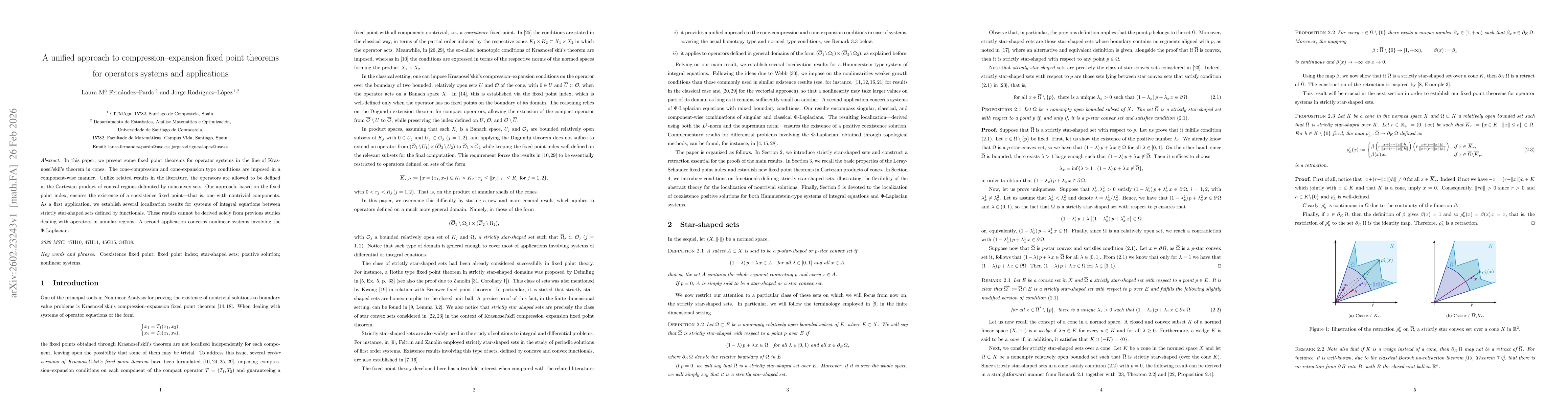 Thumbnail for A unified approach to compression-expansion fixed point theorems for operators systems and applications