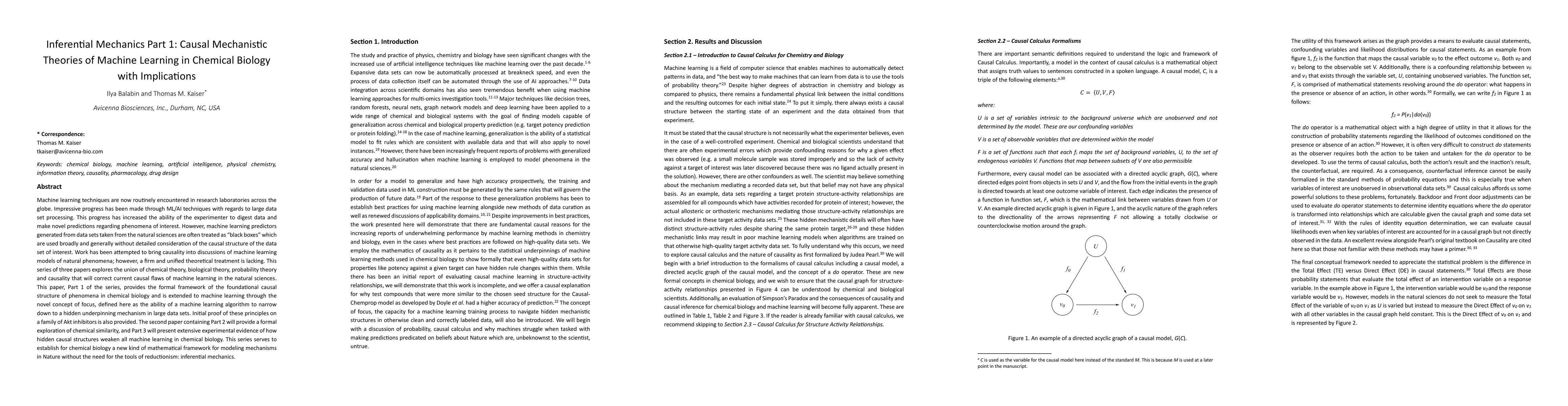 Thumbnail for Inferential Mechanics Part 1: Causal Mechanistic Theories of Machine Learning in Chemical Biology with Implications