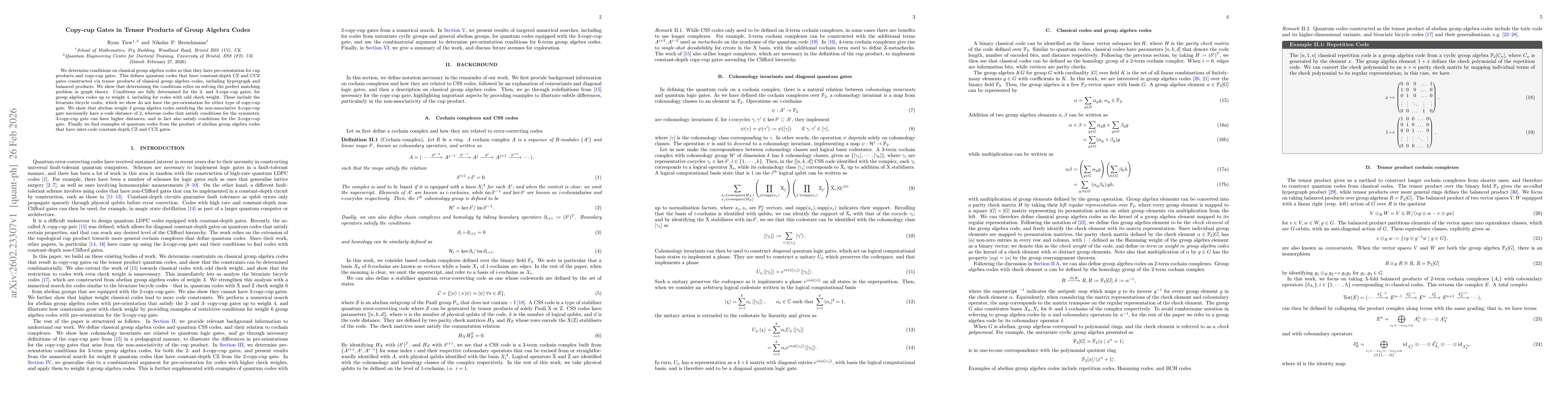 Thumbnail for Copy-cup Gates in Tensor Products of Group Algebra Codes