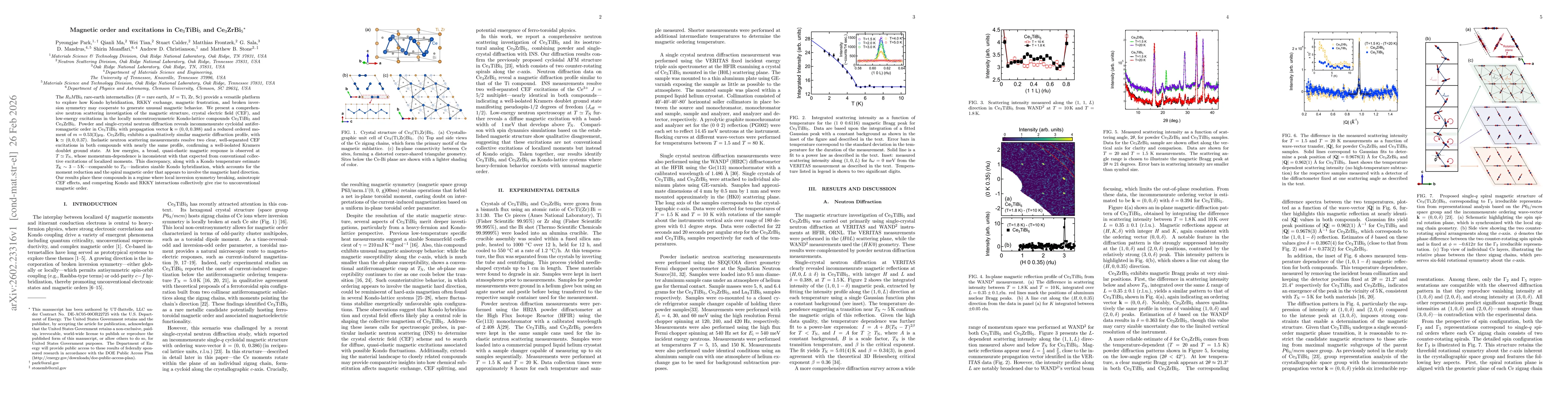 Thumbnail for Magnetic order and excitations in Ce$_3$TiBi$_5$ and Ce$_3$ZrBi$_5$