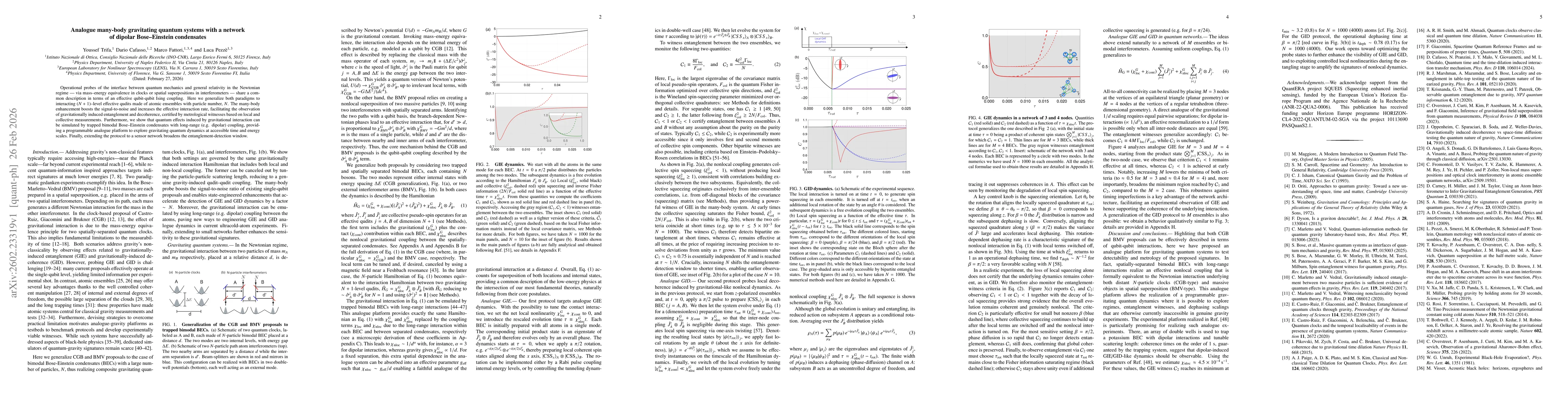 Thumbnail for Analogue many-body gravitating quantum systems with a network of dipolar Bose-Einstein condensates