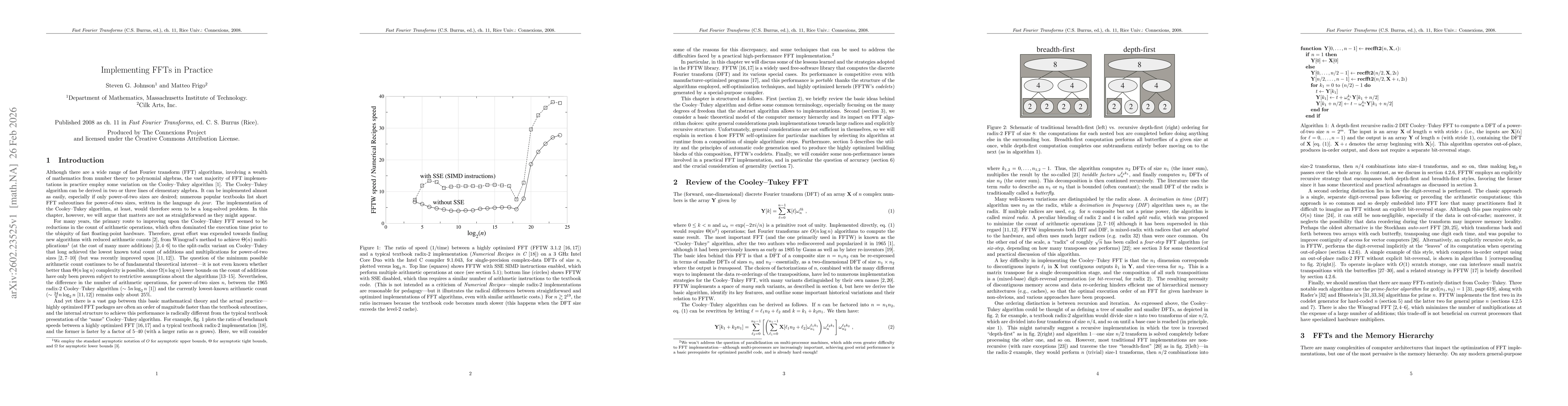 Thumbnail for Implementing FFTs in Practice