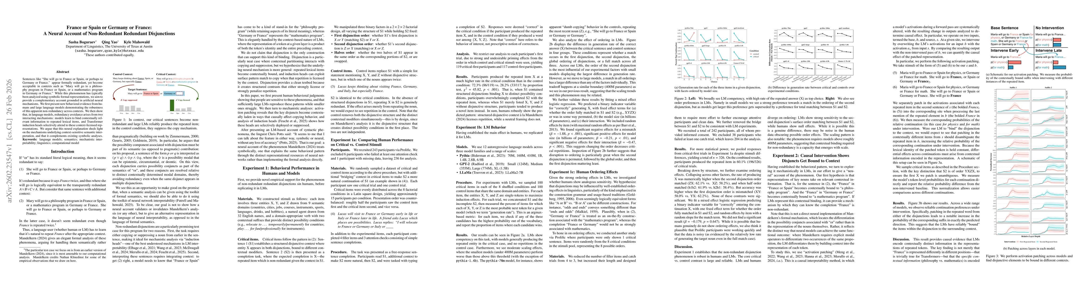 Thumbnail for France or Spain or Germany or France: A Neural Account of Non-Redundant Redundant Disjunctions