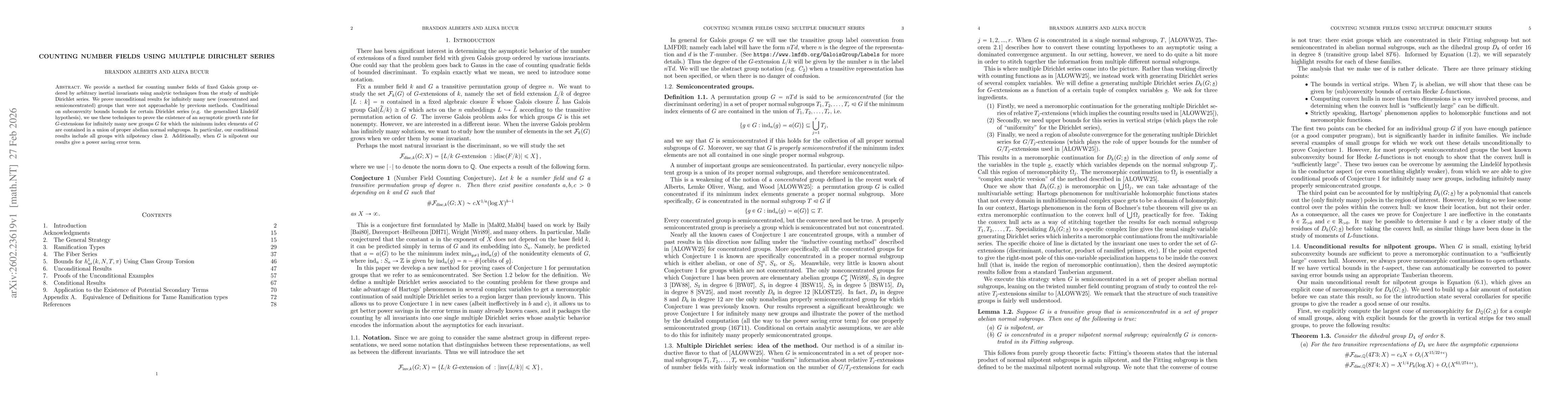 Thumbnail for Counting number fields using multiple Dirichlet series