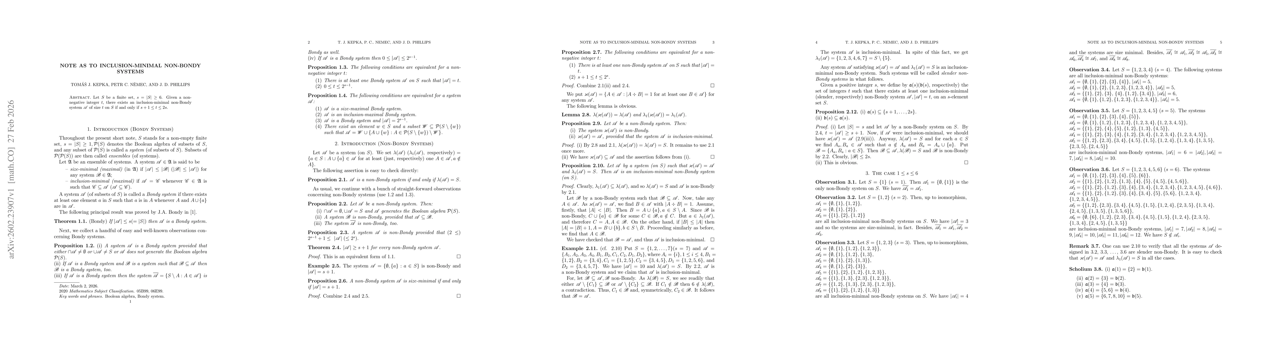 Thumbnail for Note as to inclusion-minimal non-Bondy systems