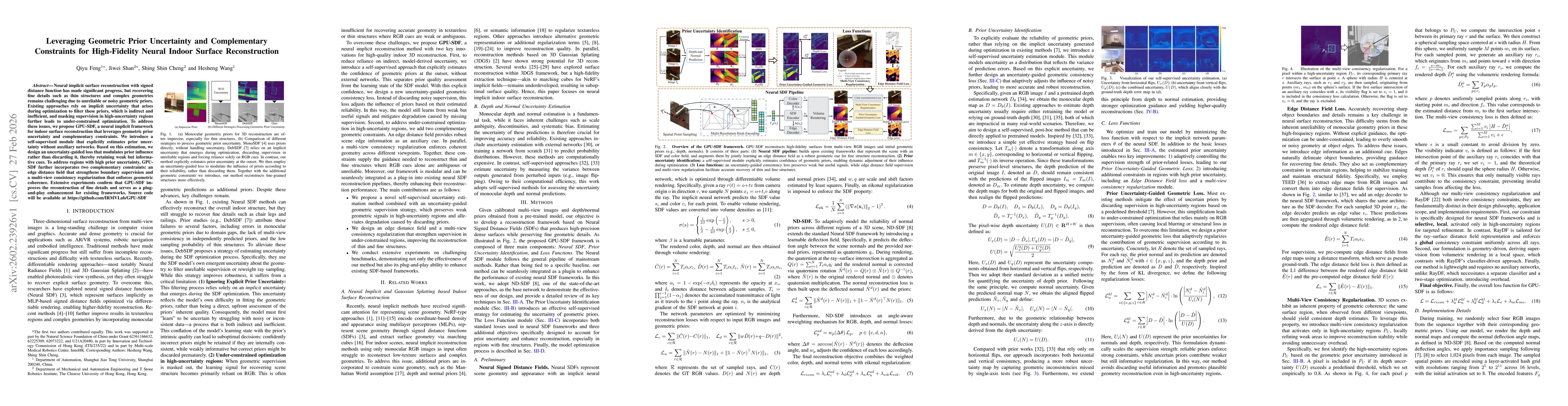 Thumbnail for Leveraging Geometric Prior Uncertainty and Complementary Constraints for High-Fidelity Neural Indoor Surface Reconstruction