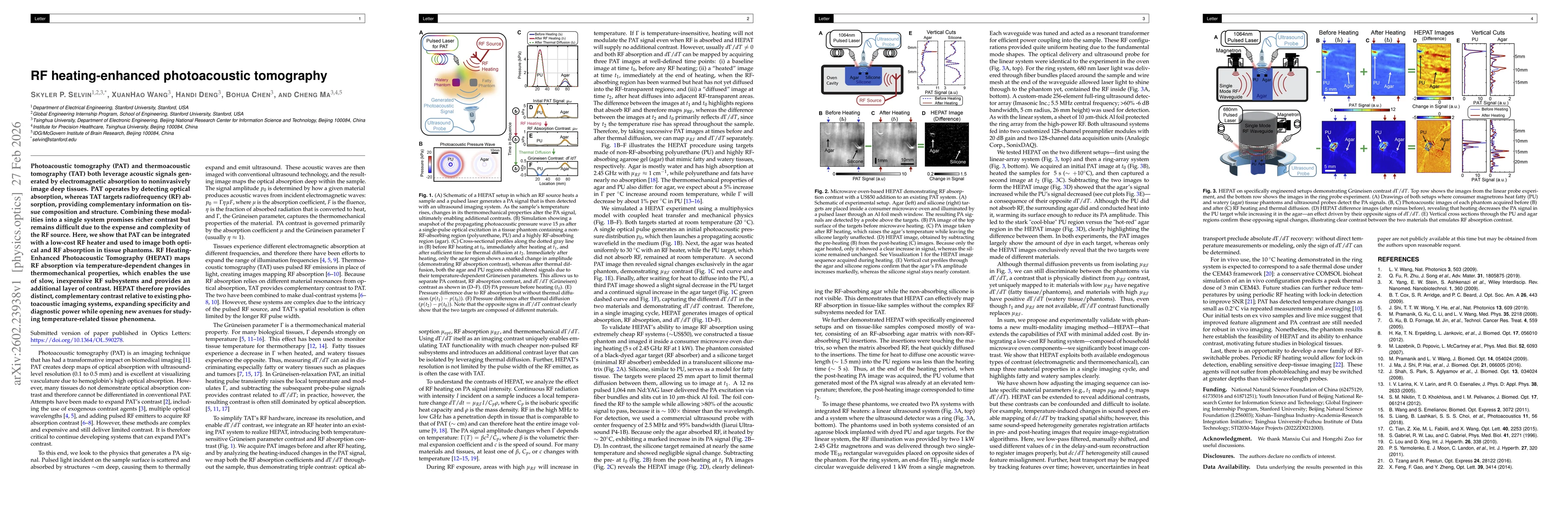 Thumbnail for RF heating-enhanced photoacoustic tomography