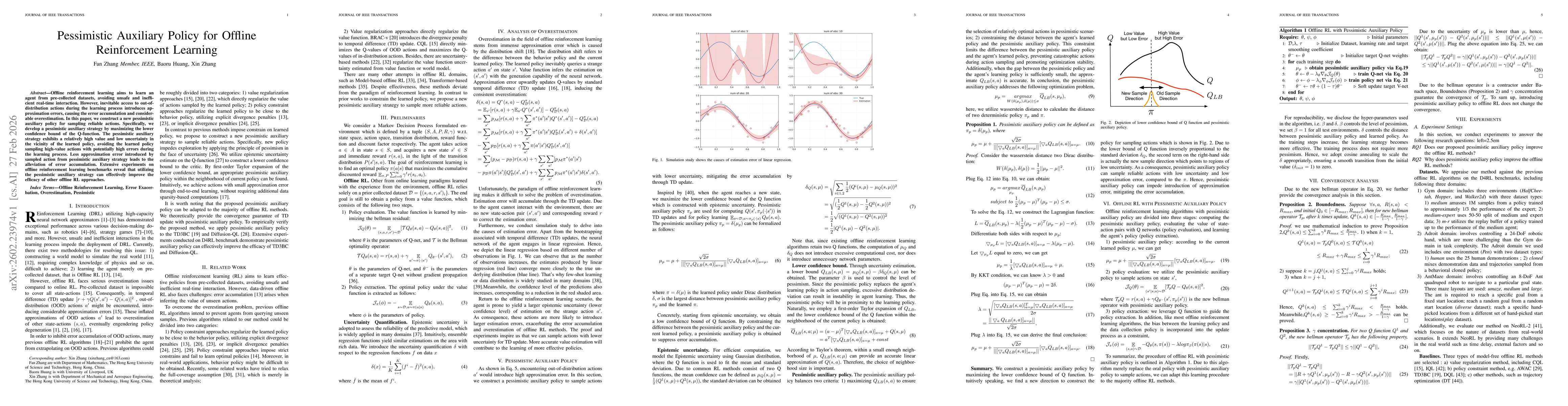 Thumbnail for Pessimistic Auxiliary Policy for Offline Reinforcement Learning
