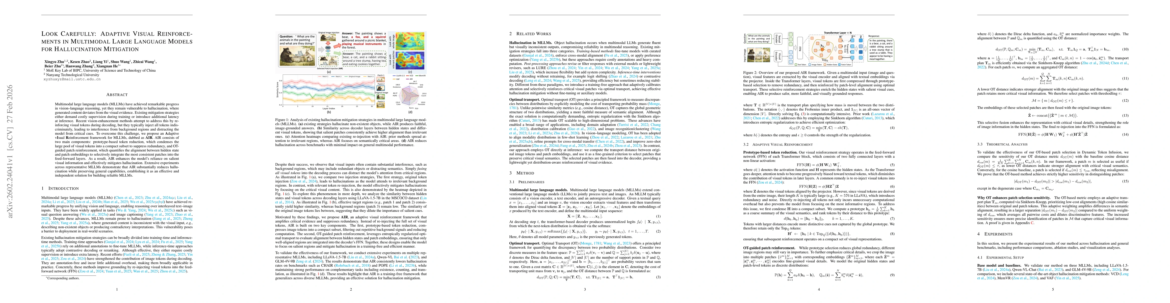 Thumbnail for Look Carefully: Adaptive Visual Reinforcements in Multimodal Large Language Models for Hallucination Mitigation