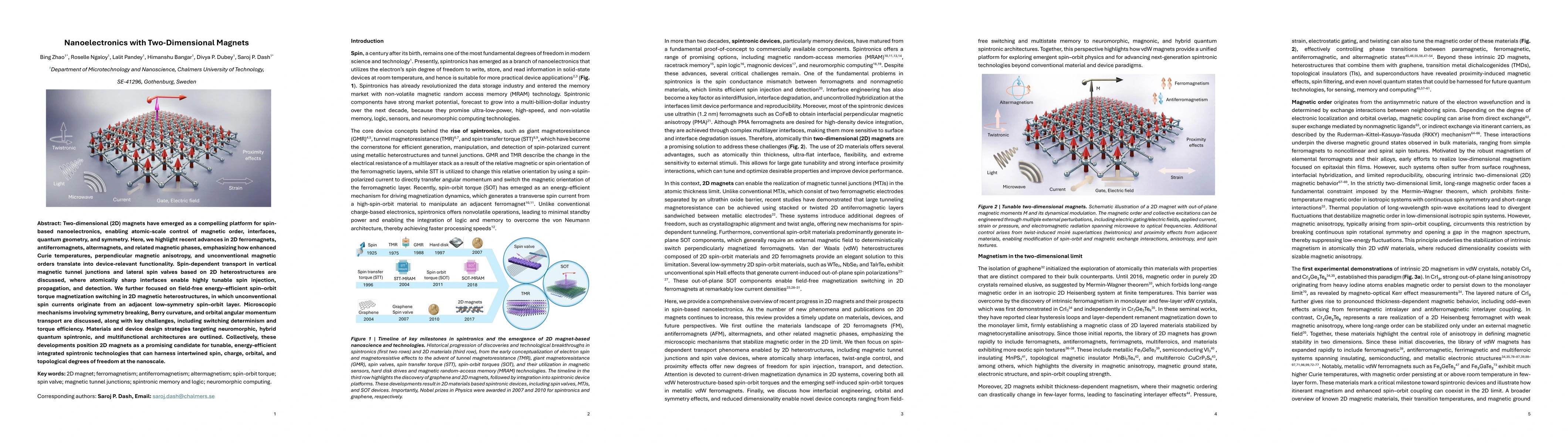 Thumbnail for Nanoelectronics with Two Dimensional Magnets