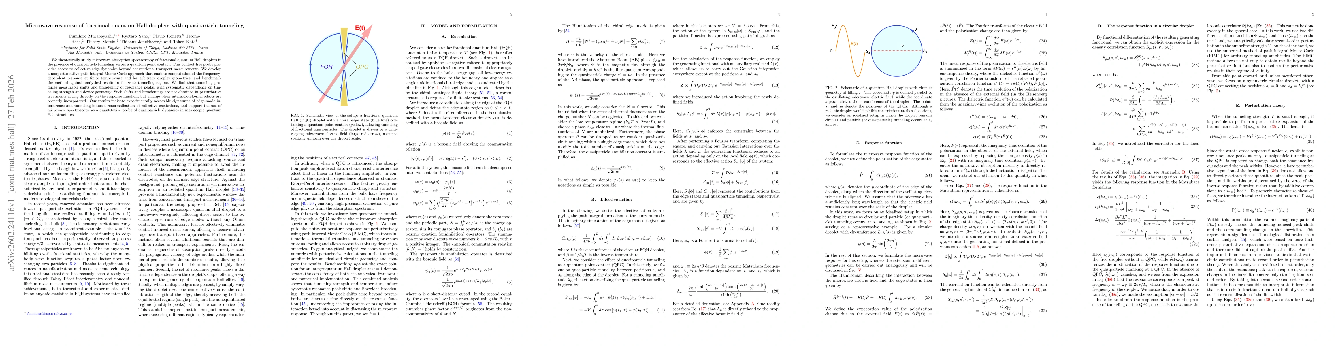 Thumbnail for Microwave response of fractional quantum Hall droplets with quasiparticle tunneling