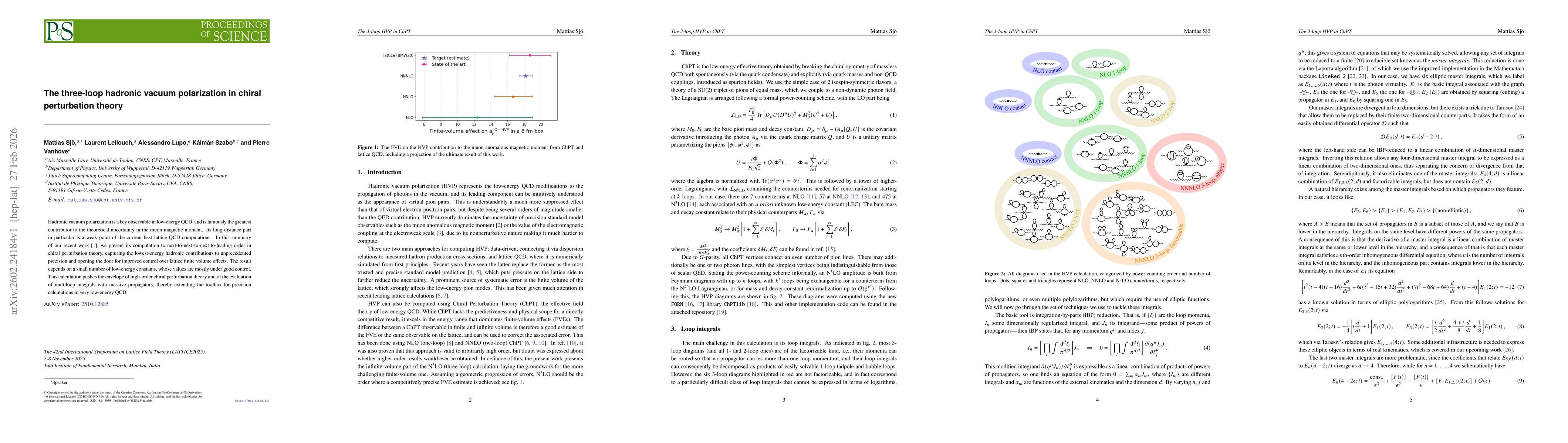 Thumbnail for The three-loop hadronic vacuum polarization in chiral perturbation theory