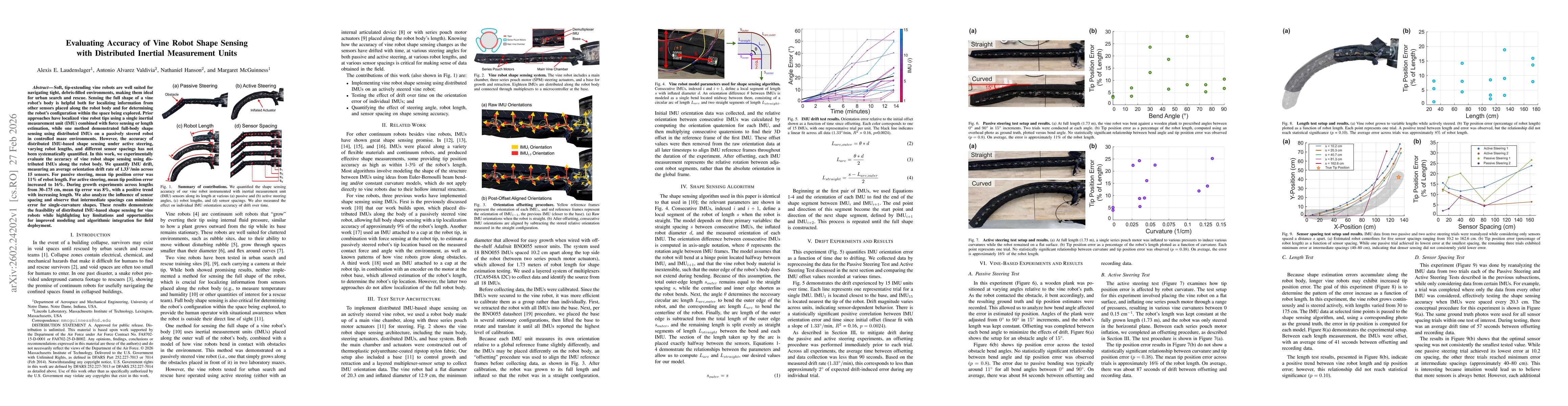 Thumbnail for Evaluating Accuracy of Vine Robot Shape Sensing with Distributed Inertial Measurement Units