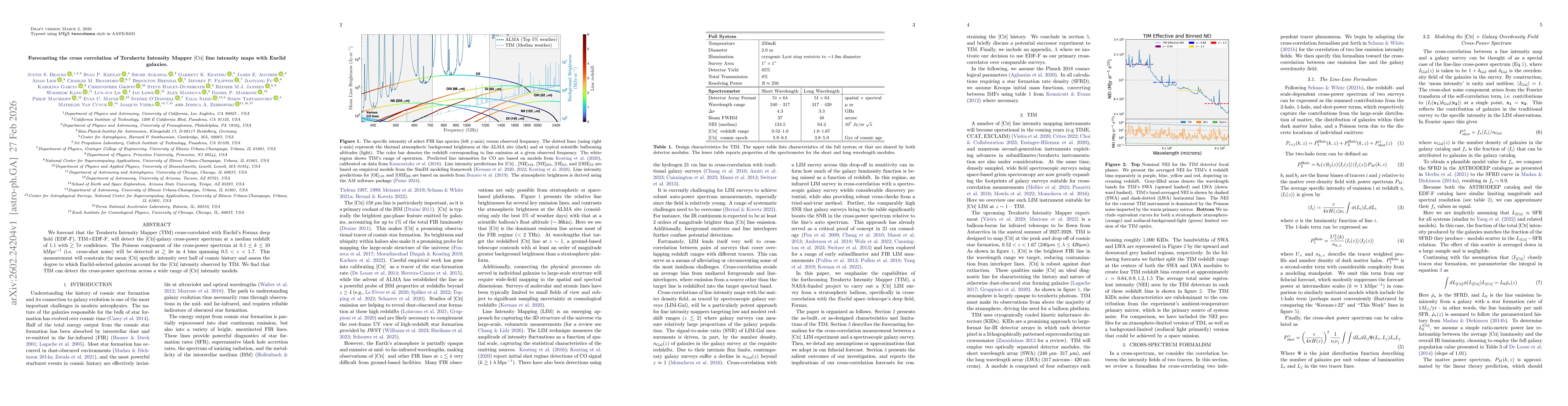 Thumbnail for Forecasting the cross correlation of Terahertz Intensity Mapper [CII] line intensity maps with Euclid galaxies