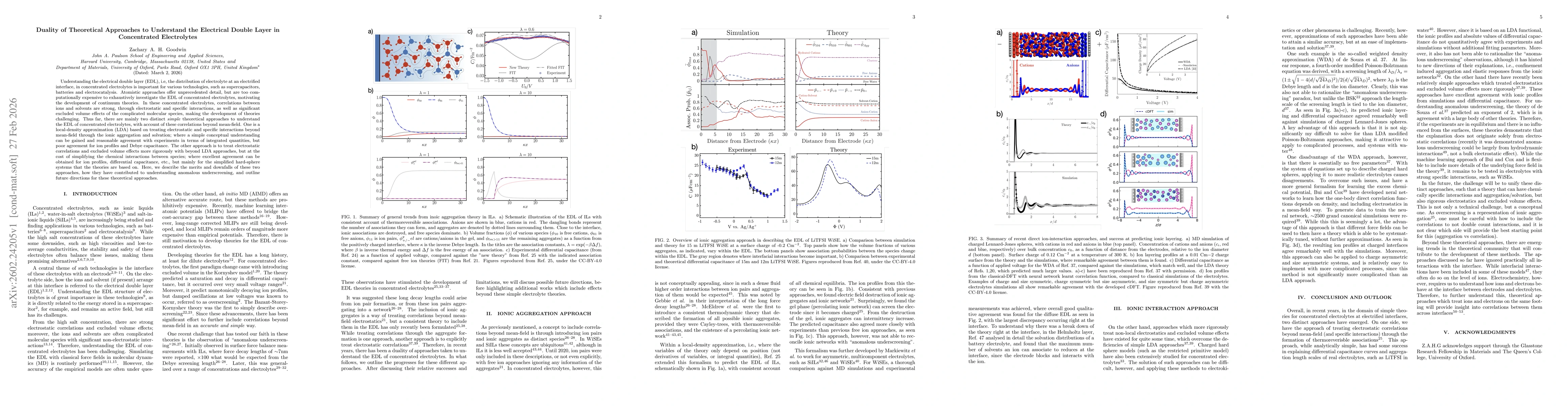 Thumbnail for Duality of Theoretical Approaches to Understand the Electrical Double Layer in Concentrated Electrolytes