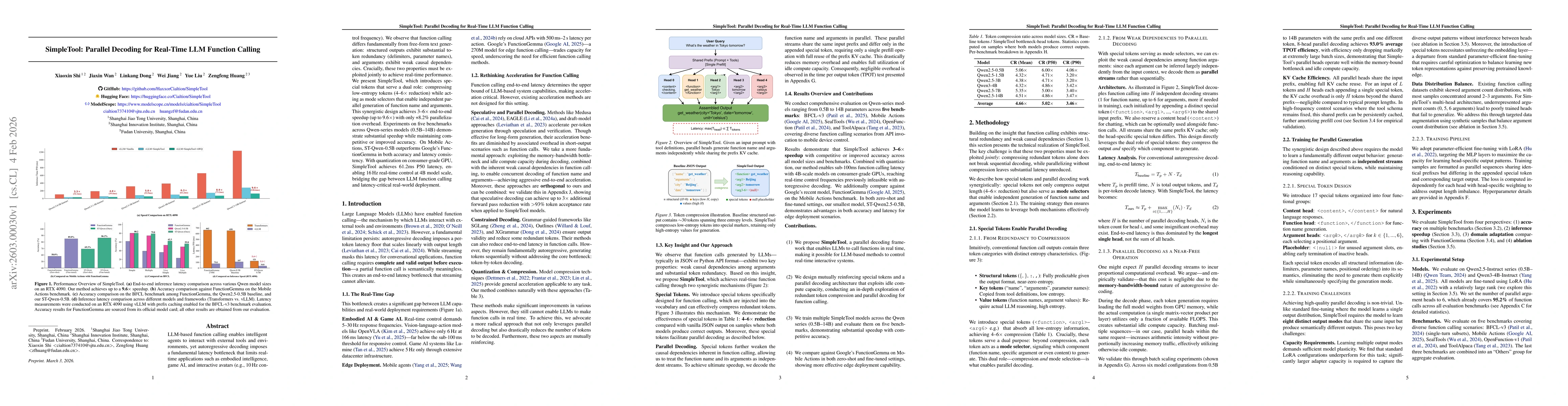 Thumbnail for SimpleTool: Parallel Decoding for Real-Time LLM Function Calling