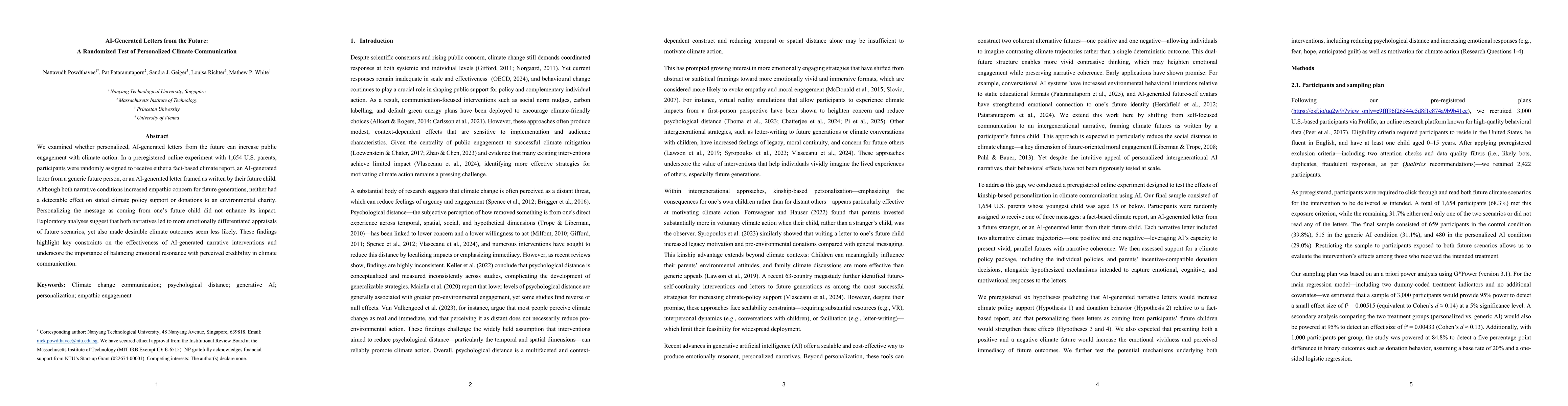 Thumbnail for AI-Generated Letters from the Future: A Randomized Test of Personalized Climate Communication