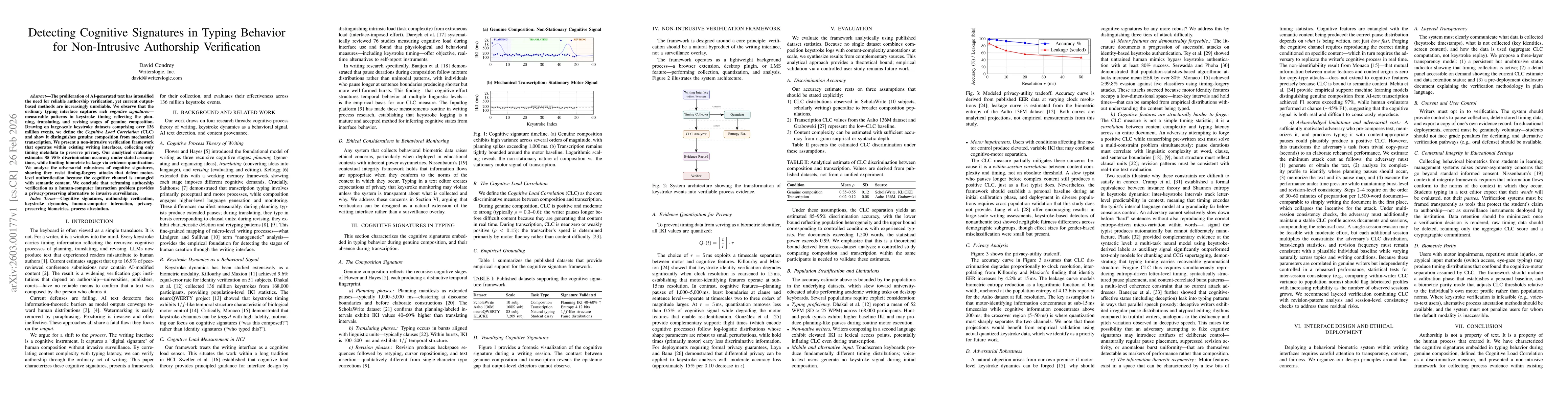 Thumbnail for Detecting Cognitive Signatures in Typing Behavior for Non-Intrusive Authorship Verification