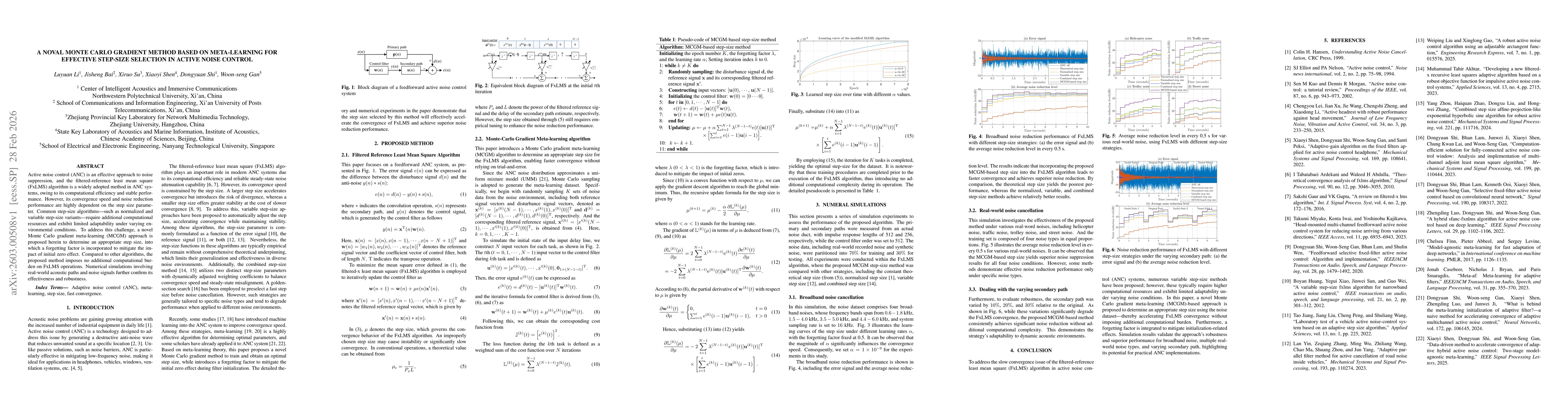Thumbnail for A Noval Monte Carlo Gradient Method Based on Meta-learning for Effective Step-size Selection in Active Noise Control