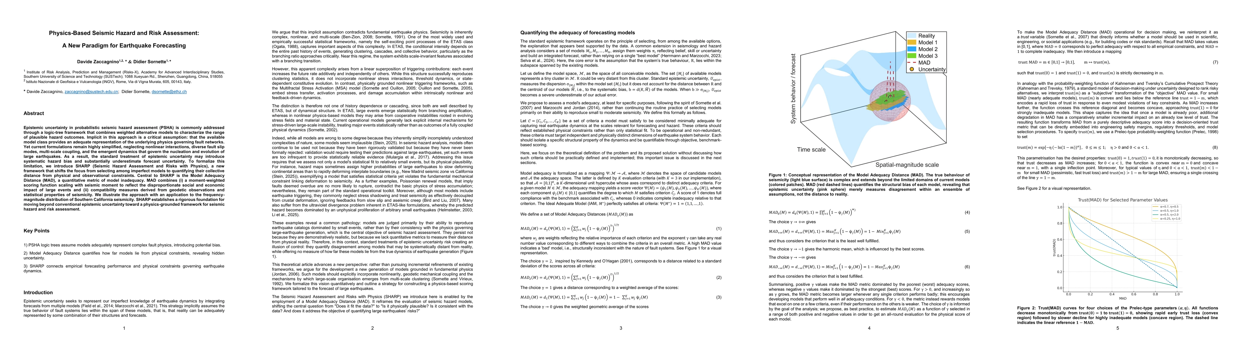 Thumbnail for Physics-Based Seismic Hazard and Risk Assessment: A New Paradigm for Earthquake Forecasting