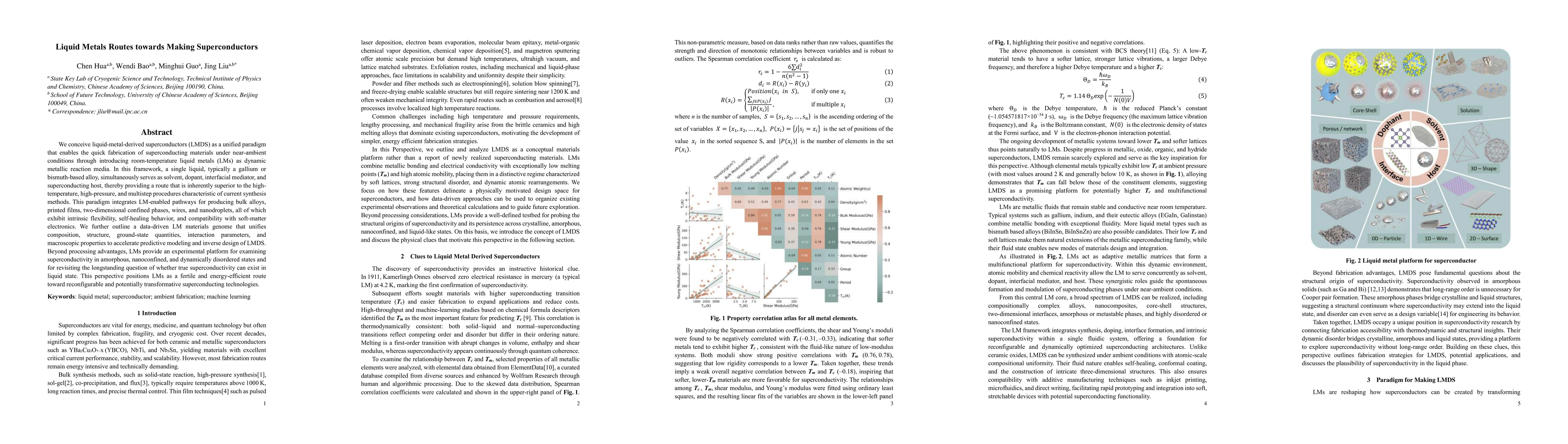 Thumbnail for Liquid Metals Routes towards Making Superconductors