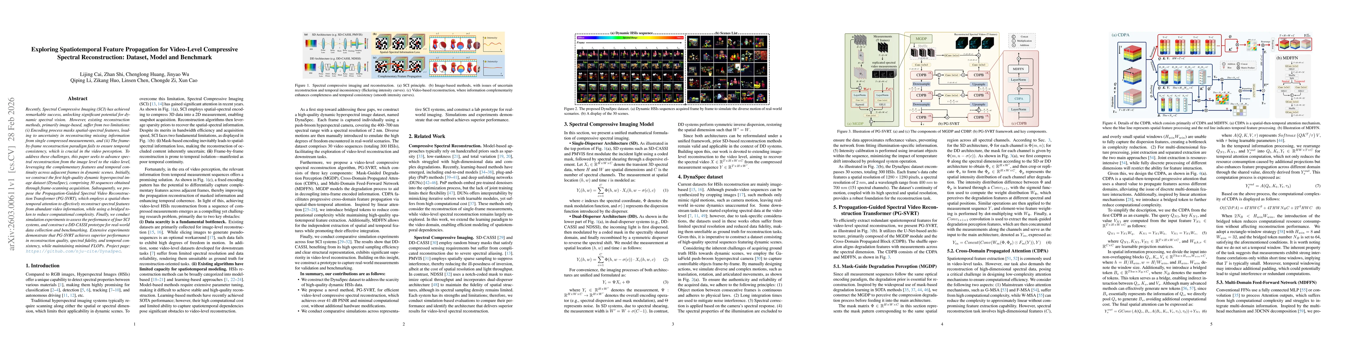 Thumbnail for Exploring Spatiotemporal Feature Propagation for Video-Level Compressive Spectral Reconstruction: Dataset, Model and Benchmark