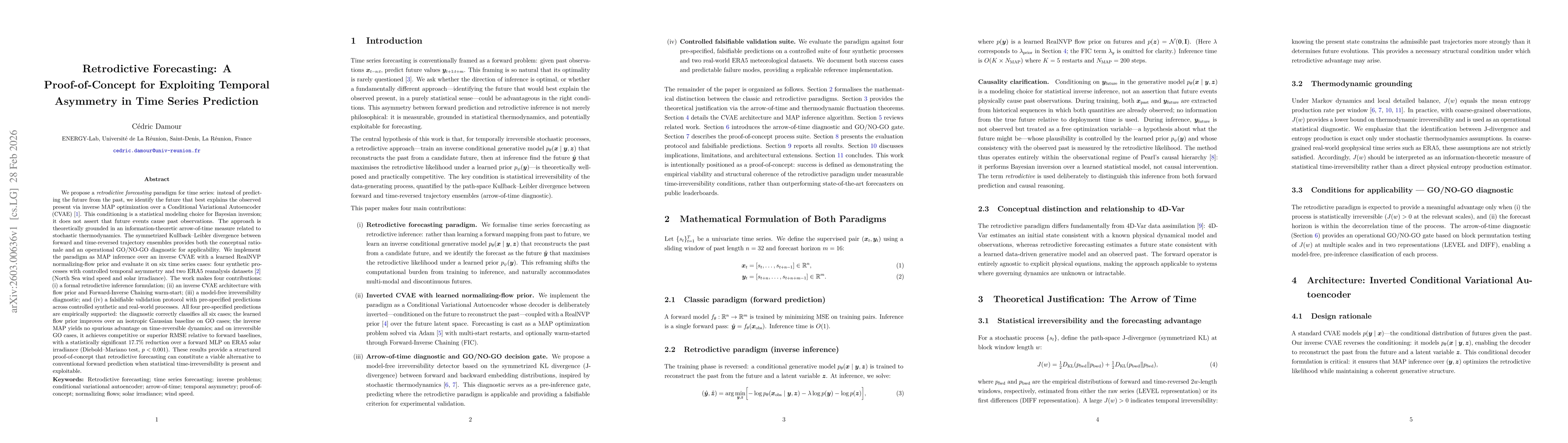 Thumbnail for Retrodictive Forecasting: A Proof-of-Concept for Exploiting Temporal Asymmetry in Time Series Prediction
