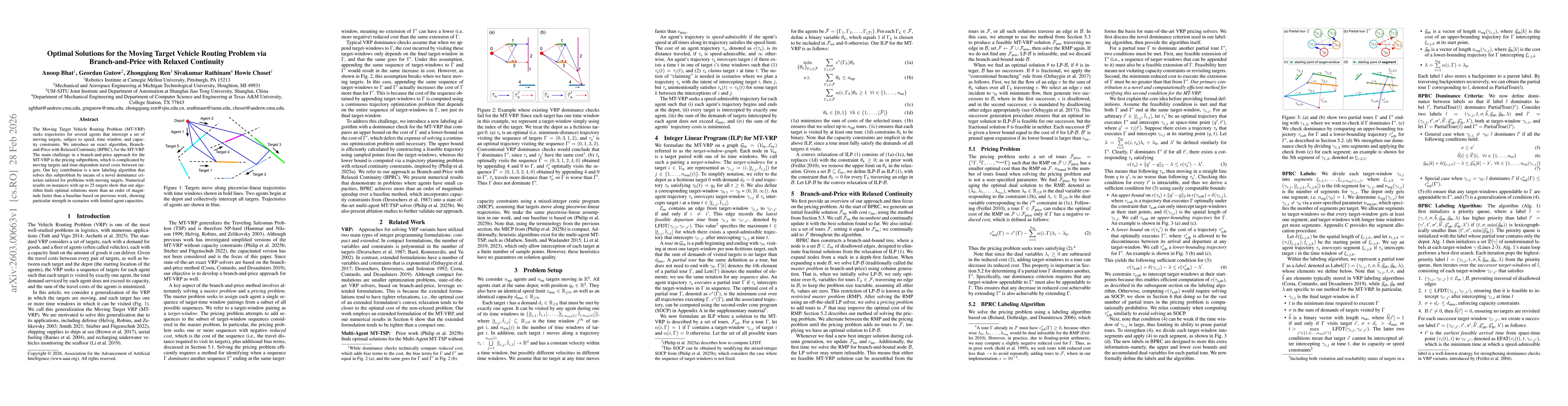 Thumbnail for Optimal Solutions for the Moving Target Vehicle Routing Problem via Branch-and-Price with Relaxed Continuity