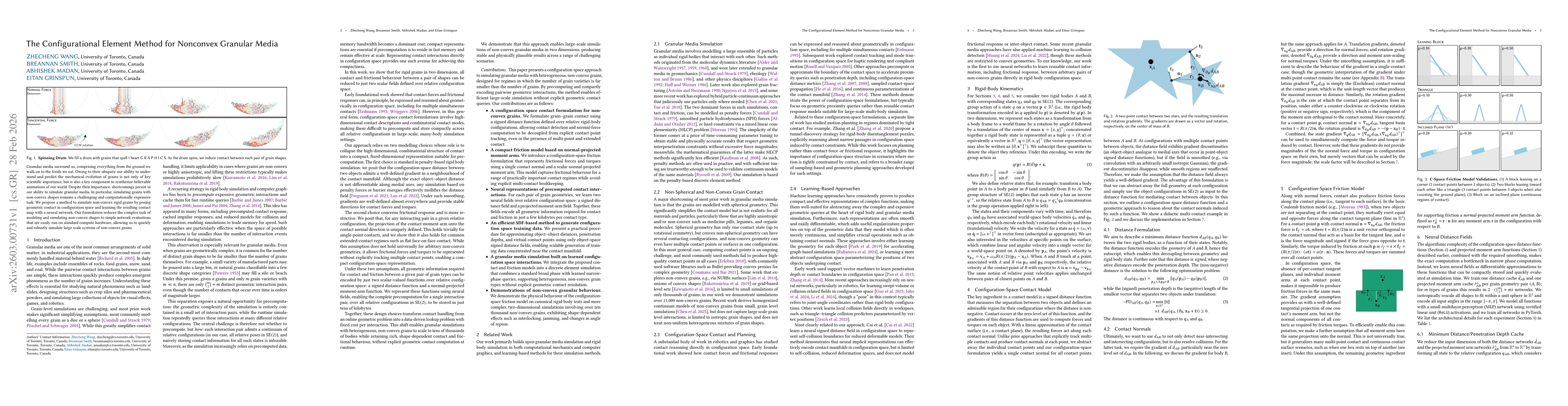 Thumbnail for The Configurational Element Method for Nonconvex Granular Media