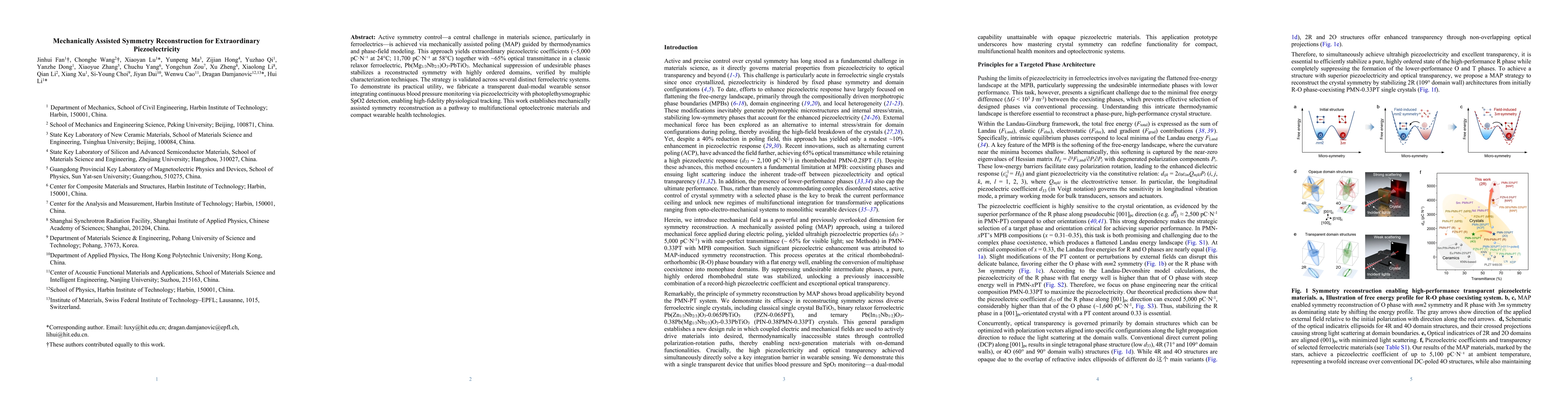 Thumbnail for Mechanically Assisted Symmetry Reconstruction for Extraordinary Piezoelectricity