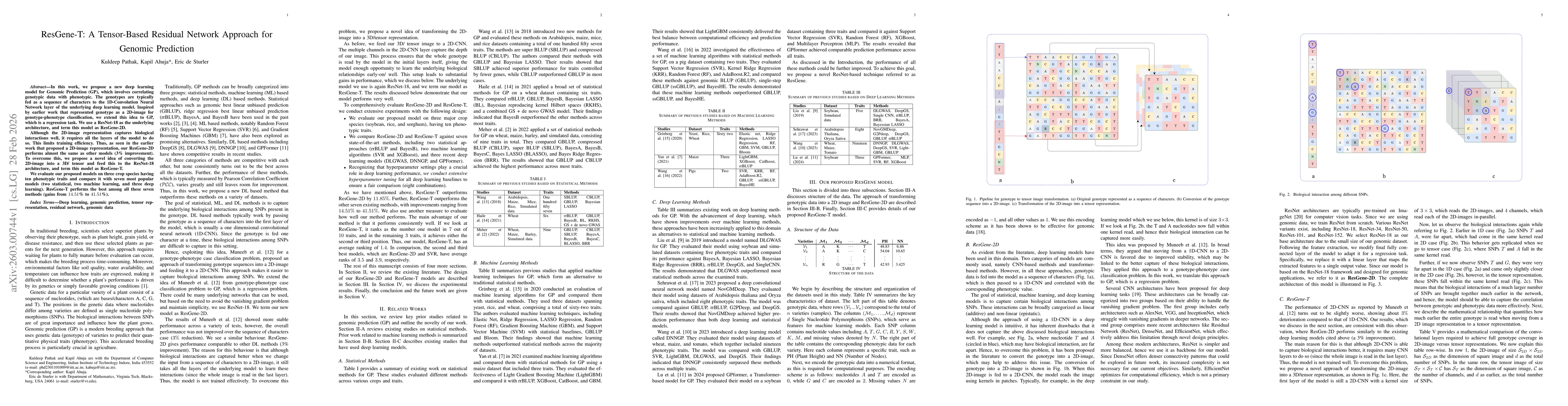 Thumbnail for ResGene-T: A Tensor-Based Residual Network Approach for Genomic Prediction