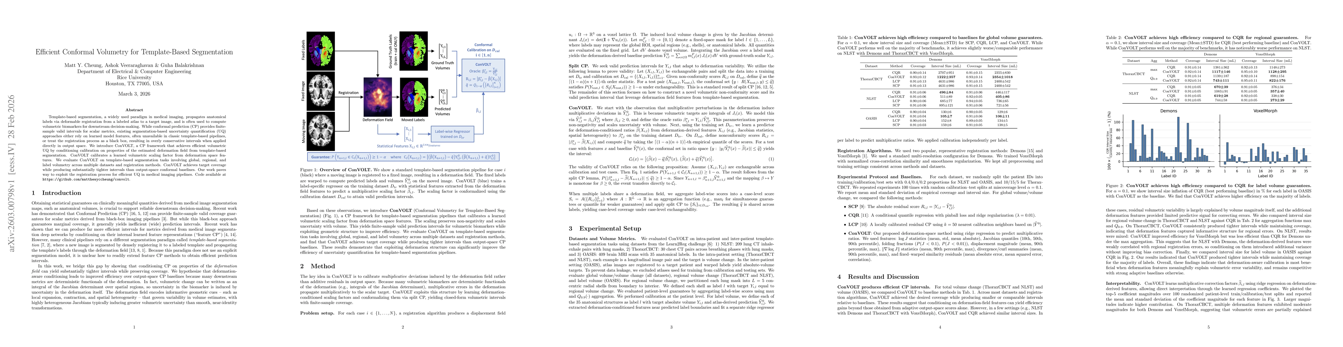 Thumbnail for Efficient Conformal Volumetry for Template-Based Segmentation