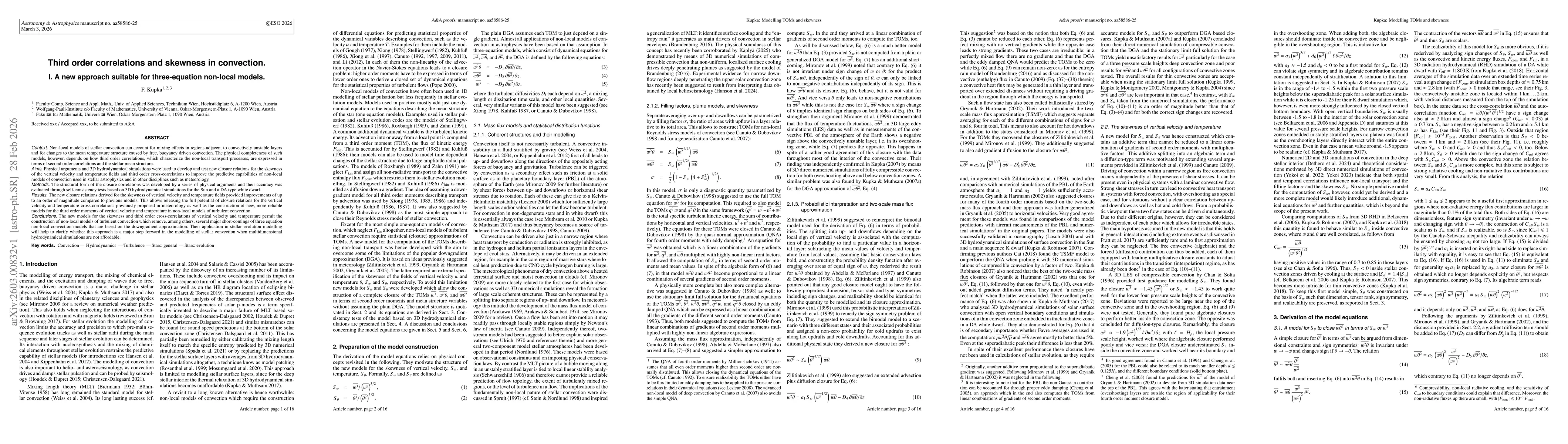 Thumbnail for Third order correlations and skewness in convection. I. A new approach suitable for three-equation non-local models