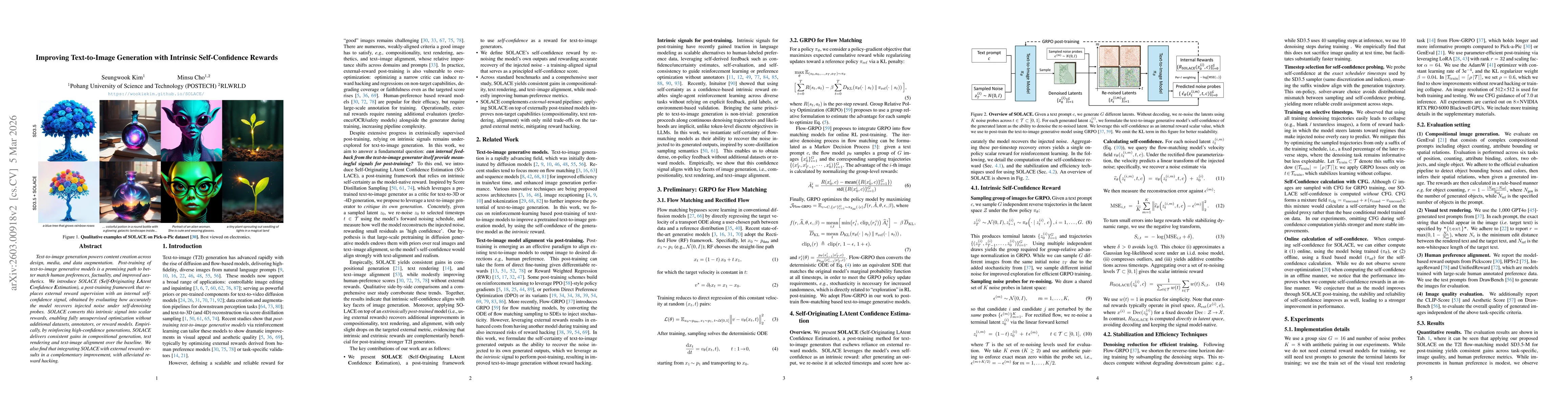 Thumbnail for Improving Text-to-Image Generation with Intrinsic Self-Confidence Rewards