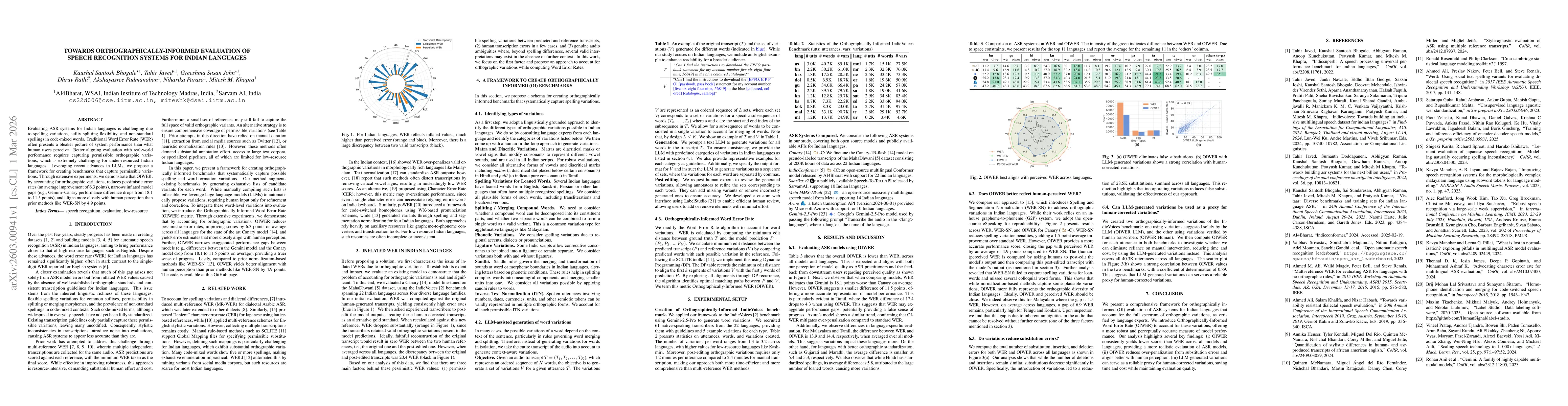 Thumbnail for Towards Orthographically-Informed Evaluation of Speech Recognition Systems for Indian Languages