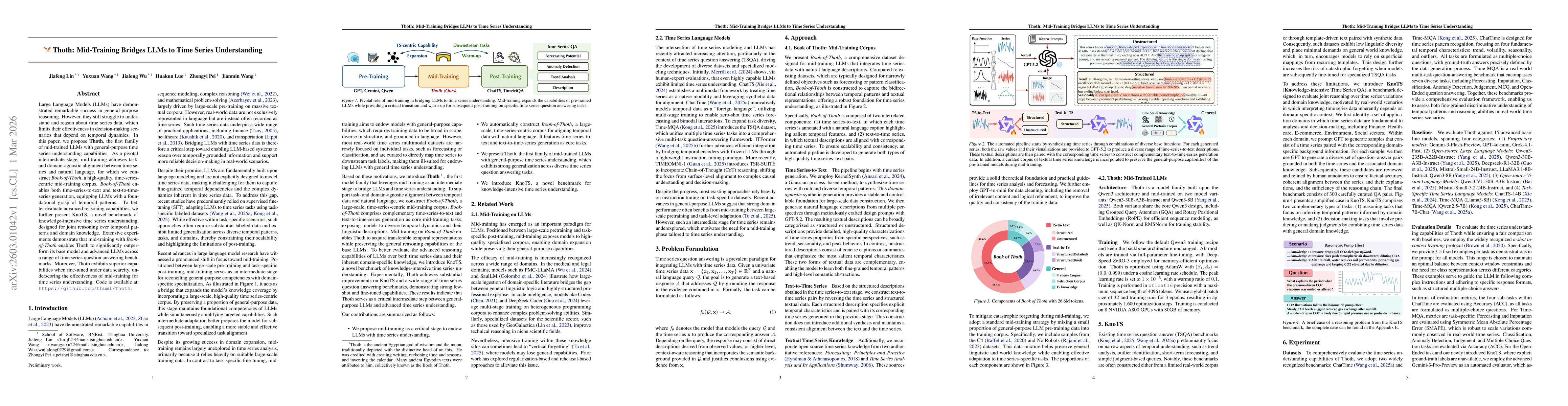 Thumbnail for Thoth: Mid-Training Bridges LLMs to Time Series Understanding