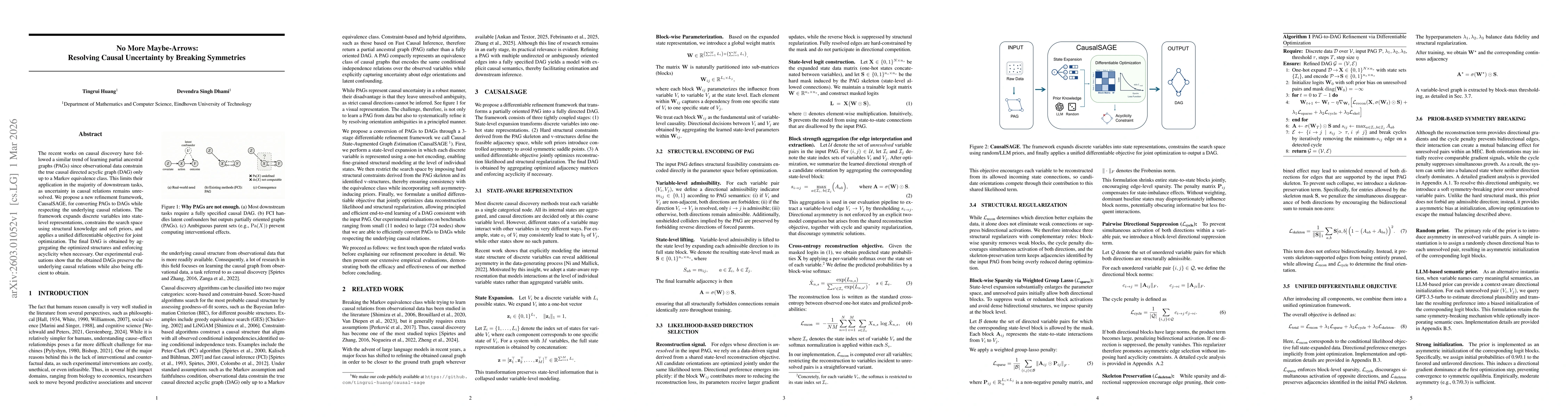 Thumbnail for No More Maybe-Arrows: Resolving Causal Uncertainty by Breaking Symmetries