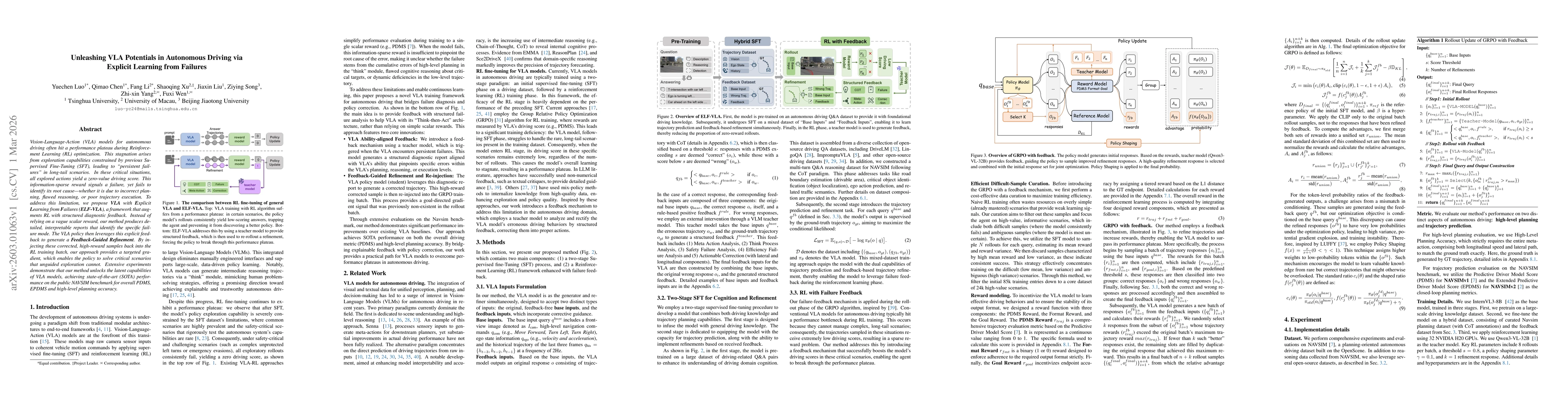Thumbnail for Unleashing VLA Potentials in Autonomous Driving via Explicit Learning from Failures