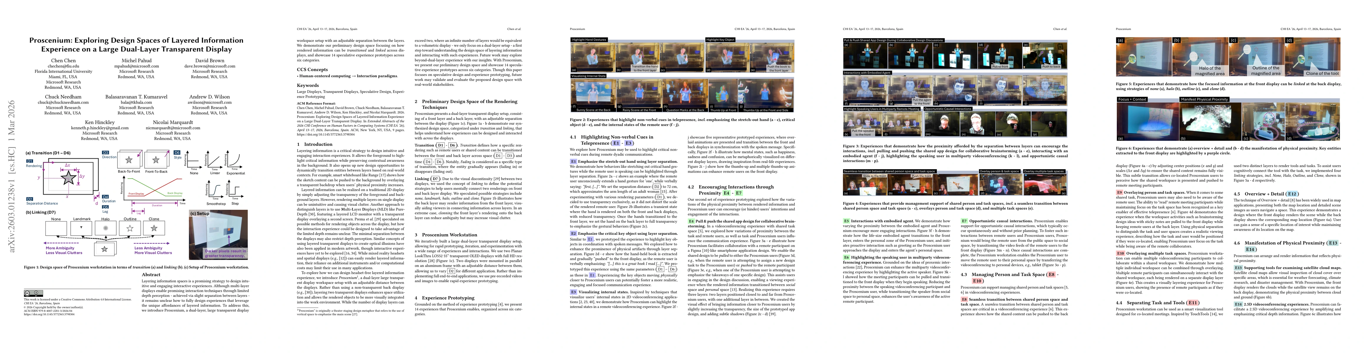Thumbnail for Proscenium: Exploring Design Spaces of Layered Information Experience on a Large Dual-Layer Transparent Display