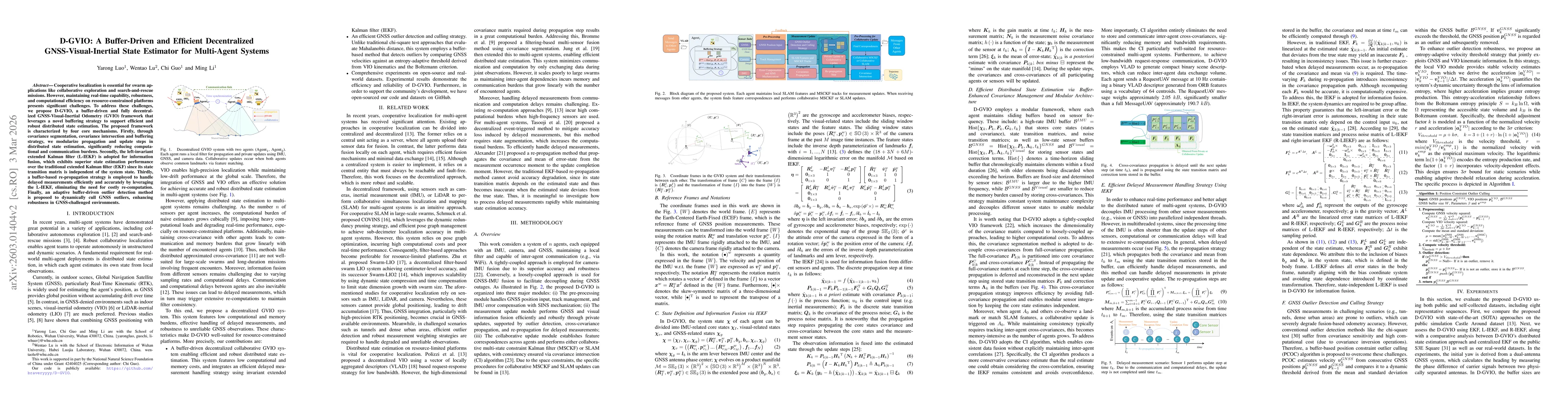Thumbnail for D-GVIO: A Buffer-Driven and Efficient Decentralized GNSS-Visual-Inertial State Estimator for Multi-Agent Systems